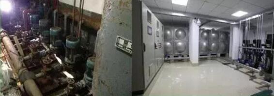 梅荊花苑五期改造前后對比