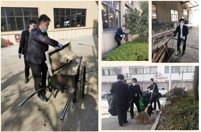 南方泵業(yè)年前大掃除